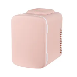 High Quality 4L Mini Portable Cosmetic Fridge Household Refrigerator Small Car Fridge For Sale