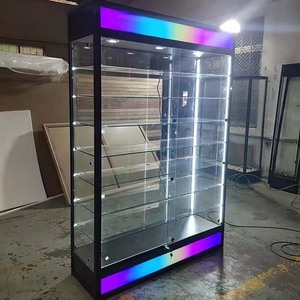 Vetrina Espositiva Personalizzata per Gioielli e Oggetti di Valore, Settimo Strato, per Negozi al Dettaglio e Tabaccherie, con Striscia LED / Illuminazione a LED - Product Image 4