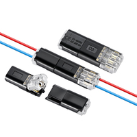 Konektor Kabel Sambung Cepat D2 D3 300V PC Tahan Api Terminal Kabel Konektor Sambungan Kabel