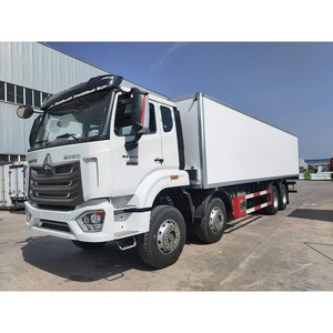 รถบรรทุกห้องเย็น HOWO 8x4 30 ตัน เครื่องยนต์ดีเซล เกียร์ธรรมดา รถบรรทุกแช่แข็ง รถตู้แช่เย็น ลดราคาพิเศษ - Product Image 4