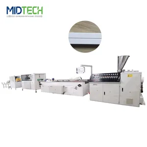 SJSZ 51/105 plastic PVC UPVC small Profile Extrusion line small profile Making Machine