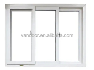 Fenêtre <span class=keywords><strong>coulissante</strong></span> AOSTTER en PVC avec double vitrage Low-E, résistante aux ouragans, en vinyle - Product Image 1