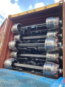 Đức loại 16 tấn vuông trục chất lượng 100% đảm bảo <span class=keywords><strong>bpw</strong></span> Trailer trục cho nhiệm vụ nặng nề xe tải bán Trailer phần - Product Image 3