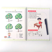 Cahier de Pratique Magique Personnalisé pour Enfants : Traçage des Chiffres Réutilisable, Cahier d'Activités Préscolaire à Spirale – Vente en Gros Usine