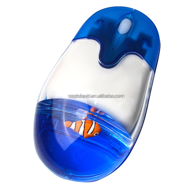 Computer Accessories Wireless Mouses Optical Mouse With 3D Fish