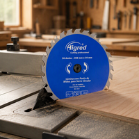 Lame de scie circulaire en carbure de tungstène TCT 350 mm x 30 mm x 36T, découpe laser pour contreplaqué et MDF