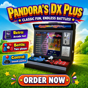 Borne d'Arcade DX Bartop avec Écran de 17 Pouces, 5000 Jeux en 1, Incluant Street Fighter - Product Image 1