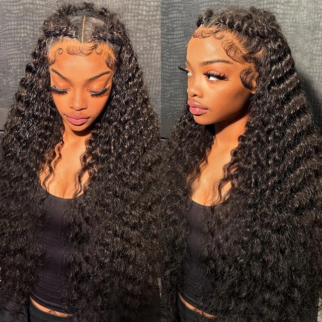 Wholesale Raw Hair Glueless Wigs Human Hair Lace Front Wigs Kinky Curly Full hd Lace Frontal Brazilian Virgin Human Hair Wigs