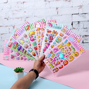 Phim hoạt hình <span class=keywords><strong>3D</strong></span> Hologram bong bóng sáng bóng Puffy <span class=keywords><strong>sticker</strong></span> vui vẻ và thiết kế tương tác cho trẻ em và người lớn - Product Image 2