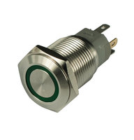 Interrupteurs à bouton-poussoir en métal PB-02A-16 3A 36VDC