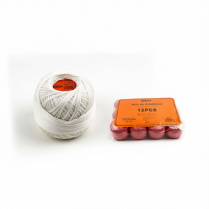 Filato di cotone Ilan N12 Linho, confezione da 12 pezzi per lavori artigianali - Product Image 1