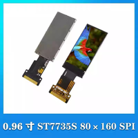 Module d'écran couleur TFT LCD professionnel de 0,96 pouce ST7735S 80x160 SPI pour projets de développement de systèmes embarqués