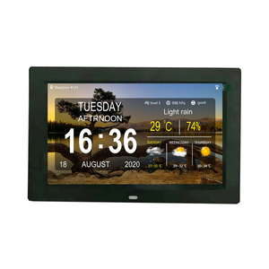 Chăm sóc cao cấp mới nhất 10 inch đa chức năng lịch Wifi kỹ thuật số Trạm thời tiết nhắc nhở đồng hồ từ xa cho bộ nhớ giảm cân - Product Image 1