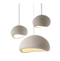 Lampe suspendue en résine de style nordique moderne, petite, AC, pour la maison, l'hôtel, le restaurant, le bar, décoration créative