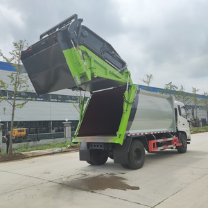 Camión compactador de basura de 5m3 de la famosa marca china, usado para limpieza municipal. - Product Image 5