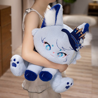 Adorable Peluche Chat Funena, Jouet en Peluche Longue avec Rembourrage en Coton PP, 31-50cm, Cadeau pour Amis, Accessoire de Jeu