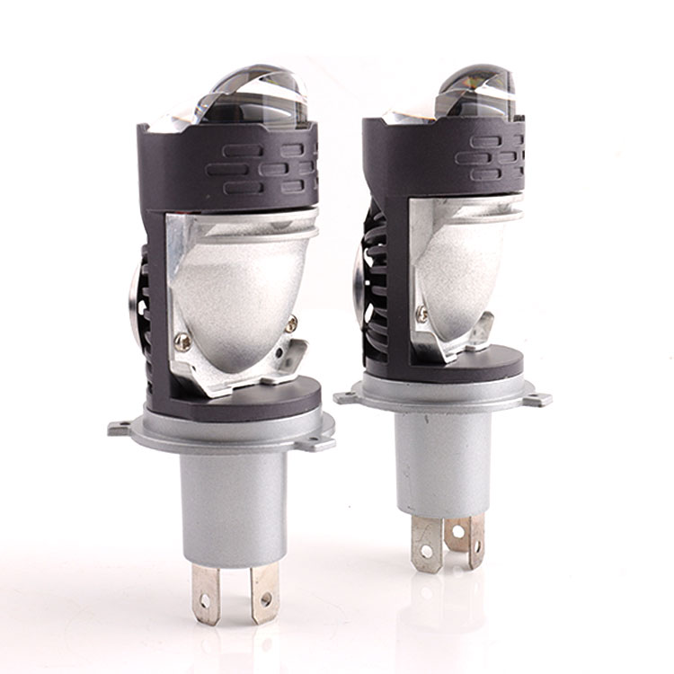 h4 led headlight projector plug n play
