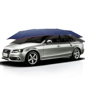 4.2m 4.8m 4.6m 5.2m Anti-UV automatic folding sun shade covering roof car cover umbrella sunshade with remote
