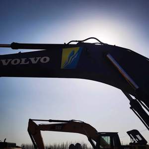 Excavatrice sur chenilles hydraulique Volvo EC290 29T d'occasion de qualité supérieure, fabrication suédoise, machine minière robuste certifiée CE, avec brise-roche - Product Image 6