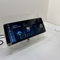 Système multimédia automobile Android 12,8 pouces avec CarPlay sans fil et Android Auto pour BMW CCC NBT CIC, écran tactile IPS, GPS