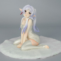 Figurine Frieren Bishoujo style pyjama, Modèle Frieren: Au-delà de la fin du voyage, Figurine d'anime en PVC, Ornement décoratif
