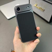 Étui de luxe en cuir PU pour iPhone 17 Pro Max 14 15 16 Plus 17 Air, coque souple antichoc en TPU