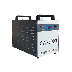 Jqlaser cw3000 làm mát không khí nước công nghiệp Máy làm lạnh 80W CO2 Ống laser làm mát máy làm lạnh nước làm mát công nghiệp