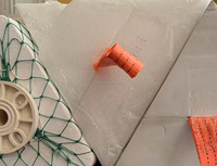 Bandes spirales en plastique pour éoliennes, moulage par injection, modèle EVA, service de découpe personnalisé, sans revêtement de film