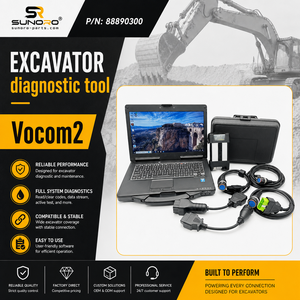 Outil de diagnostic Vocom2 de haute qualité 88890300 pour diagnostic technique avec logiciel <span class=keywords><strong>Tech</strong></span> Tool 2.8 et ordinateur portable CF53 pour excavatrice - Product Image 1