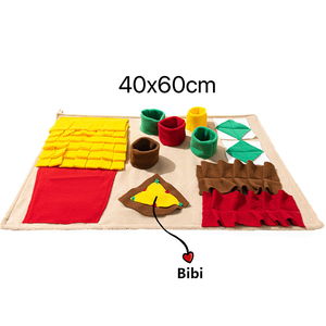 Alfombrilla Olfativa <span class=keywords><strong>para</strong></span> Mascotas, Tapete Interactivo de Rompecabezas <span class=keywords><strong>para</strong></span> <span class=keywords><strong>Perros</strong></span> y Gatos, <span class=keywords><strong>para</strong></span> Entrenamiento Olfativo, Alimentación Lenta y Alivio del Estrés - Product Image 3
