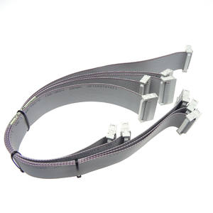 OEM ODM 20ピン メス-オス メス-メス コネクタ グレー IDCケーブル 電気自動車用 - Product Image 3