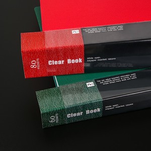 Huajie A4 nhựa không thấm nước trong suốt chèn tài liệu thư mục 10-100 trang rời lá tập tin dễ dàng nộp hồ sơ sản phẩm - Product Image 3