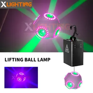 China Wholesale 3d Effects Led Kinetic Lights Winch Price Led Lifting Ball System Kinetic Light