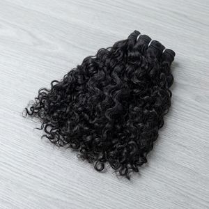 Paquetes de Cabello Humano Rizado Natural Sin Procesar de la India y Birmania al por Mayor - Product Image 1