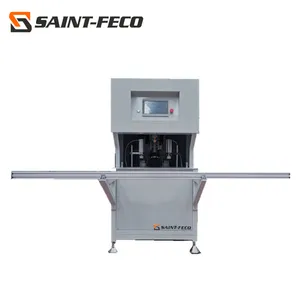 pvc window CNC corner cleaning machine with 6 cutters