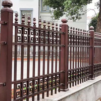 Garde-corps et rampes en alliage d'aluminium au design moderne pour balcon de villa et escalier - Peignable, installation facile, garantie 3 ans