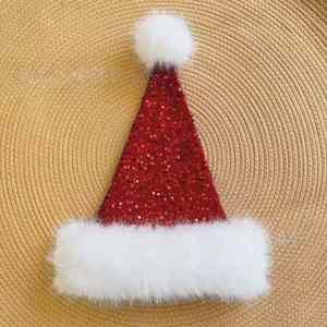 Gorros Navideños Personalizados al por Mayor con Logotipo, Estilo Personalizado, de Poliéster y Algodón, con Serigrafía y Bordado, para Eventos y Celebraciones - Product Image 4