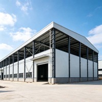Usine de transformation de matériaux recyclables écologiques en acier, structure en acier pour atelier et bâtiment d'usine à zéro déchet