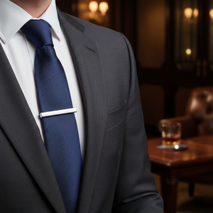 Pinza de corbata de lujo de 55x6 mm, accesorios para hombre, gran idea de regalo, sin caja - Product Image 3