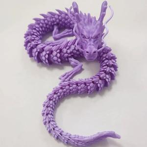 Modernes Design Buntes 3D-gedrucktes bewegliches Drachen-3D-gedrucktes Handwerk - Product Image 4
