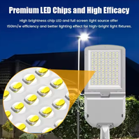Lampadaire LED intelligent d'extérieur avec capteur de mouvement, étanche IP66, alimentation CA, corps en acier inoxydable, garantie 5 ans