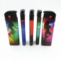 Briquet au butane pur économique promotionnel pour soirée en boîte de nuit Sexy Lady