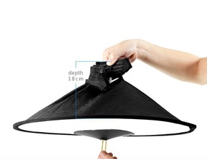 Có thể gập lại hộp mềm phổ ráp từ Vòng <span class=keywords><strong>flash</strong></span> khuếch tán cho Softbox cho Macro Chân Dung chụp studio ánh sáng - Product Image 4