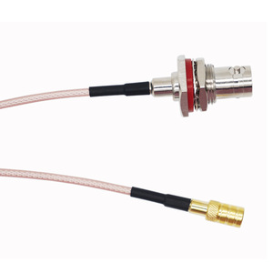 Impermeable BNC hembra a SMB macho con cable coaxial RG178 - Product Image 1