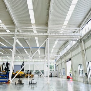 Nhà máy đúc sẵn Kết cấu thép xây dựng nhà xưởng/kho, hiệu quả xây dựng cao. - Product Image 3