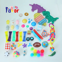 50 pièces en plastique Fidget Squeeze jouets sensoriels Pack de soulagement du Stress pour l'autisme autiste enfants adultes salle de classe boîte au trésor prix