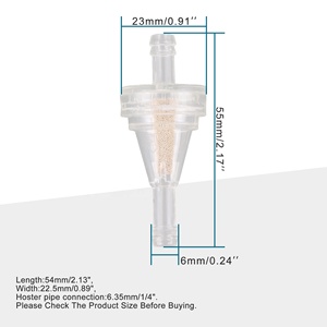 Goofit cốc lọc xăng xe máy thông dụng 10 cái/bộ với bộ lọc lõi đồng thay thế cho xe địa hình ATV xe tay ga xe đạp địa hình - Product Image 4