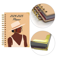 Cahier de planificateur de motivation mensuel hebdomadaire quotidien loi de l'attraction imprimé personnalisé 2026 2027