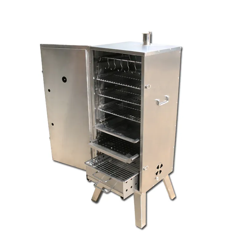 Wholesale factory sale stainless steel sausage somker oven meat bbq smoker commercial