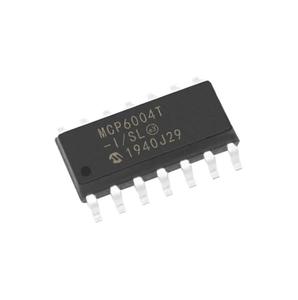 MCP6004T-I/SL MCP6004 Proveedores Originales de Componentes Electrónicos Circuito Integrado IC OPAMP GP 4 CIRCUITOS 14SOIC - Product Image 1